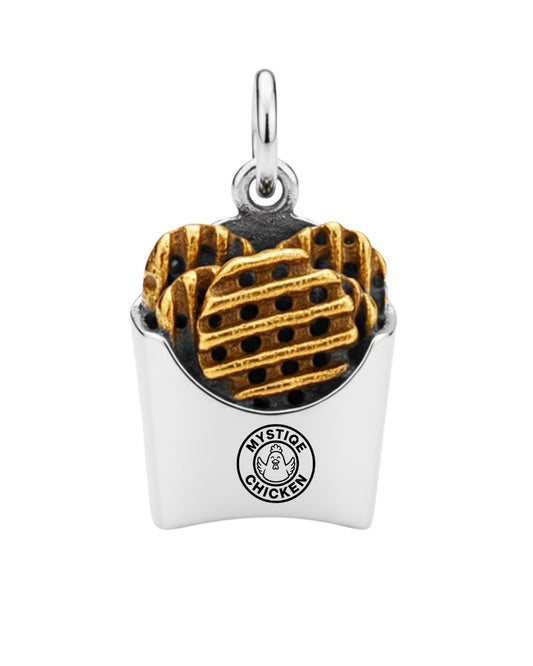 Waffle Fry Charm