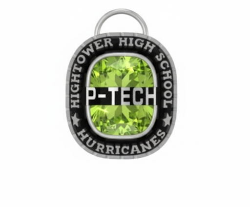 HHS P-Tech Mascot Birthstone Class Necklace