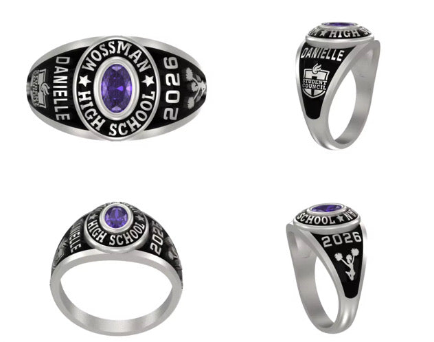 Wossman Ladies Traditional Class Ring