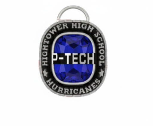 HHS P-Tech Mascot Birthstone Class Necklace