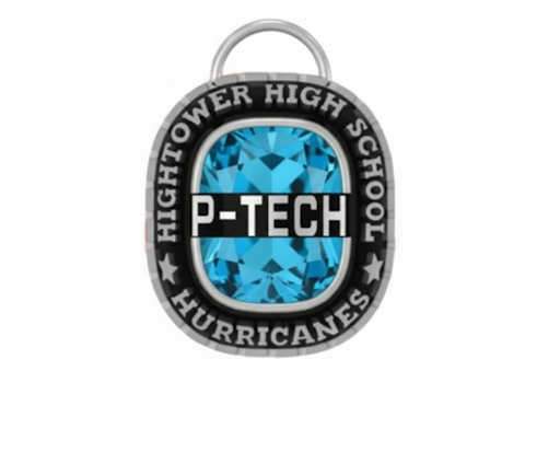 HHS P-Tech Mascot Birthstone Class Necklace