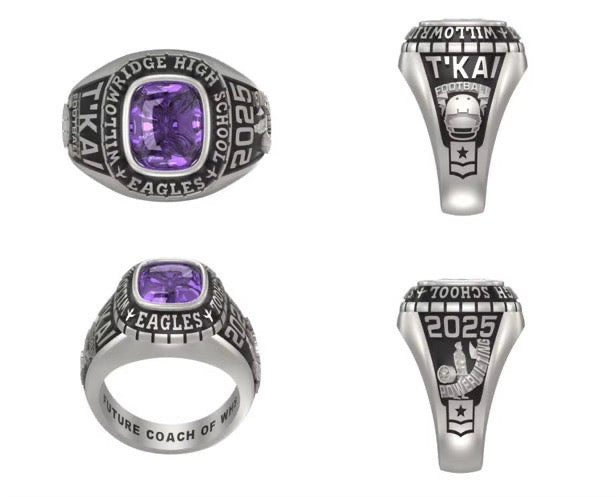 WHS Eagles Talons Class Ring