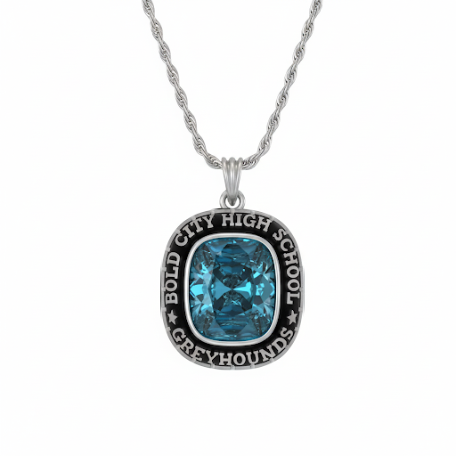 Bold City High School Greyhounds Class Necklace