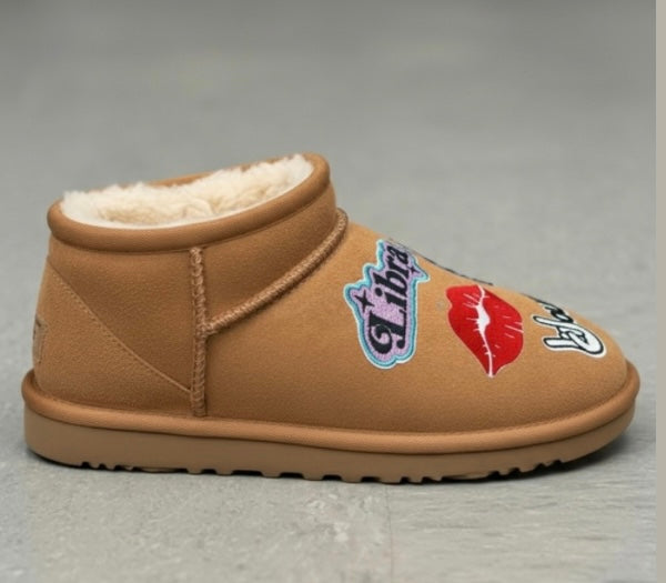 Handcrafted Patched Boots