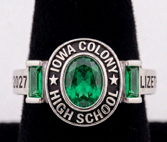 Legacy Emerald Class Ring