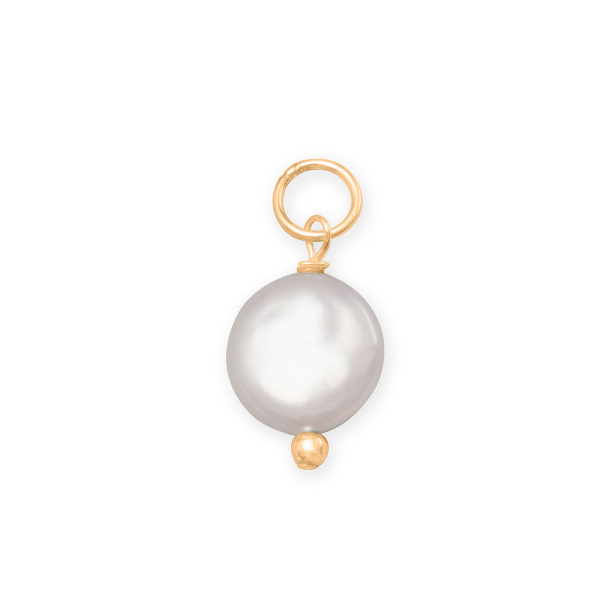 14/20 Gold Filled Gem Drop Birthstone Charm (January-December)