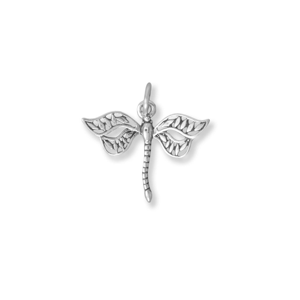 Silver or Gold Darn Cute! Dragonfly Charm