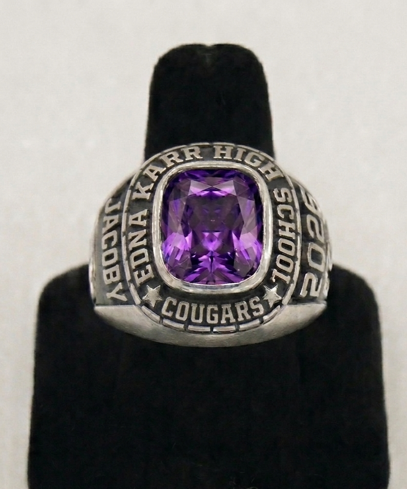 Men's Mascot Square Class Ring