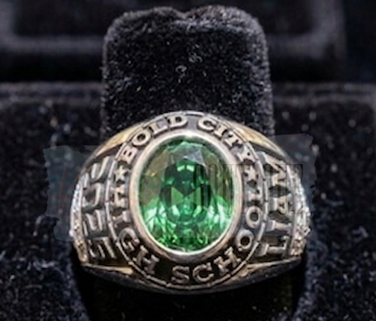 Bold City Men's Traditional Oval Stone Class Ring