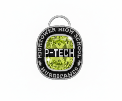 HHS P-Tech Mascot Birthstone Class Necklace