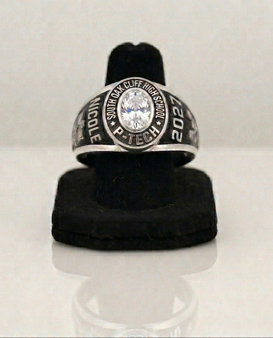 South Oak Cliff Ladies P-TECH Traditional Class Ring