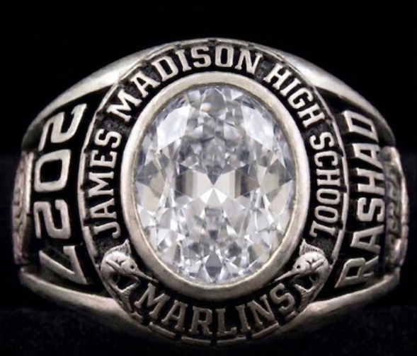 James Madison Marlins Men's Class Ring