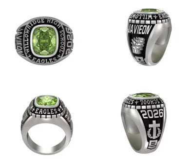 WHS Eagles Talons Class Ring