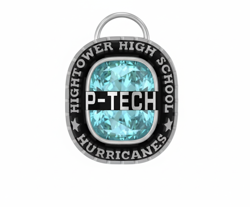 HHS P-Tech Mascot Birthstone Class Necklace