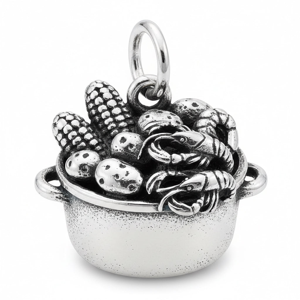 Seafood Boil Pot Charm