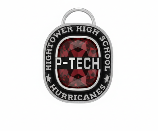 HHS P-Tech Mascot Birthstone Class Necklace