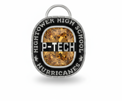 HHS P-Tech Mascot Birthstone Class Necklace