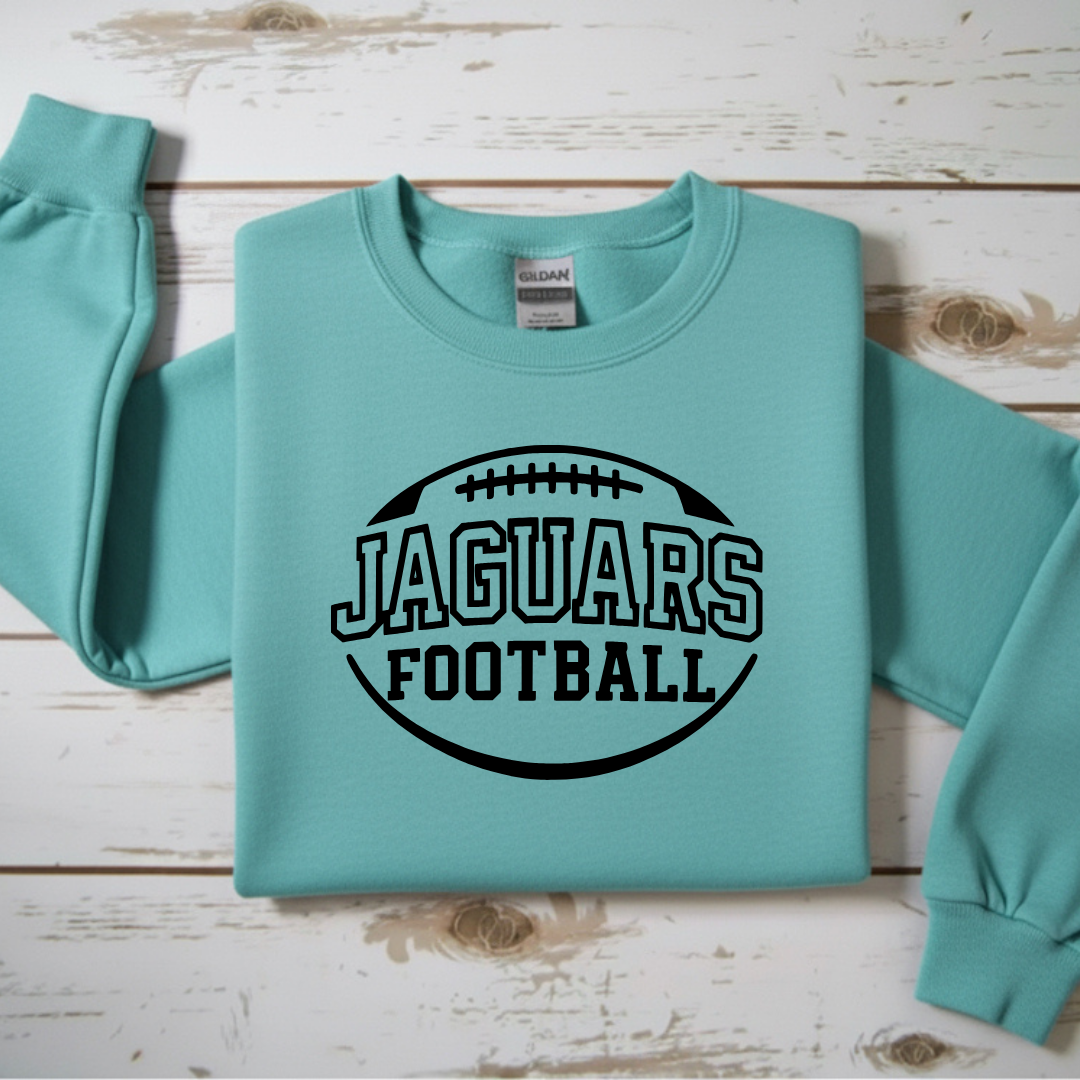 Jaguars Football Oval Crewneck Sweatshirt