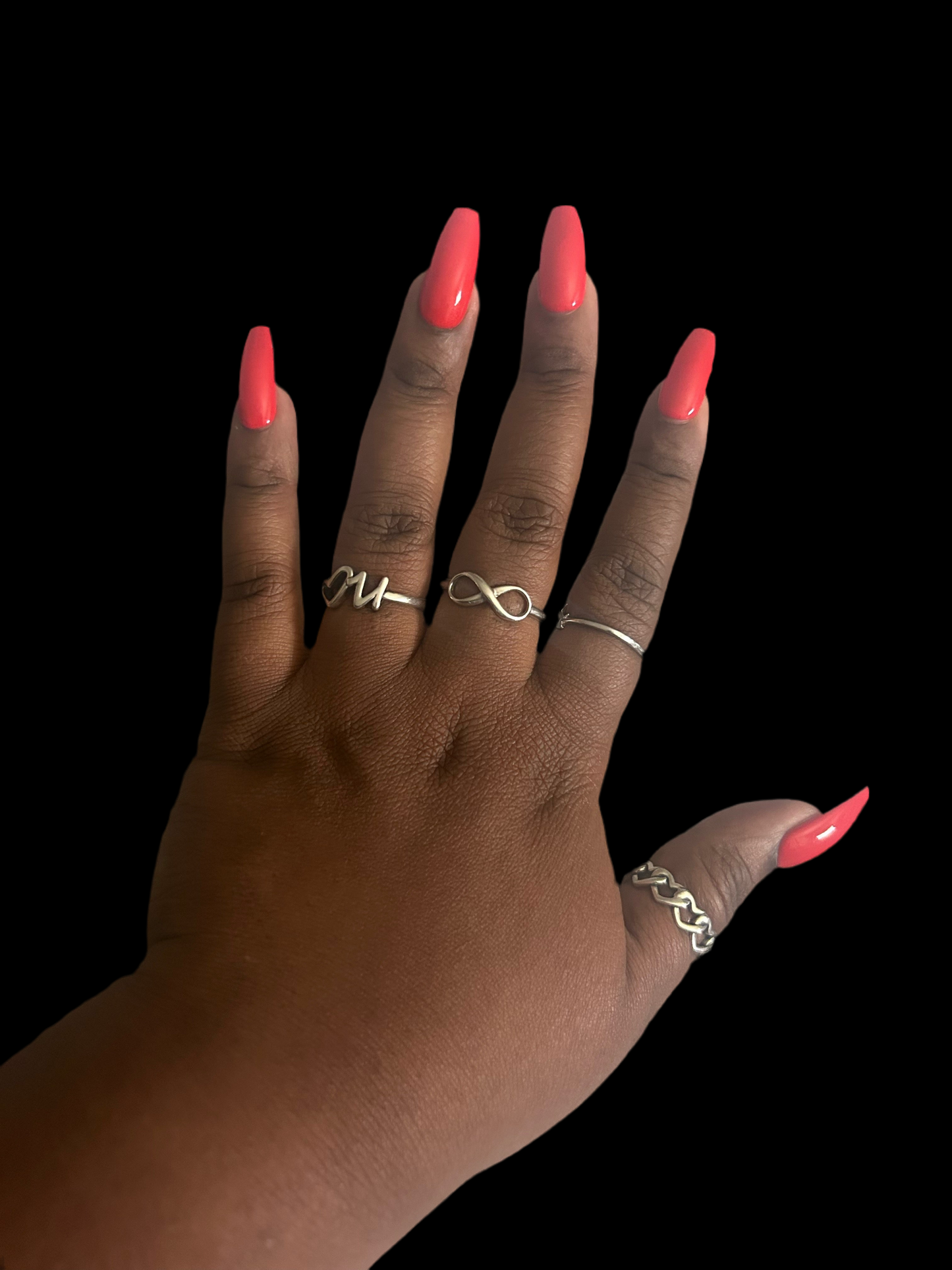 “Red Hot Foil" Nail Set