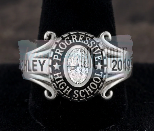 Heirloom Scroll Class Ring