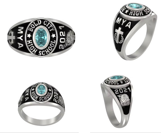 Bold City Ladies Traditional Class Ring