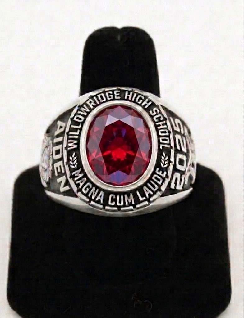 Men’s Traditional Oval Academic Honors Class Ring