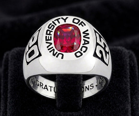 Men's Embossed Year Class Ring