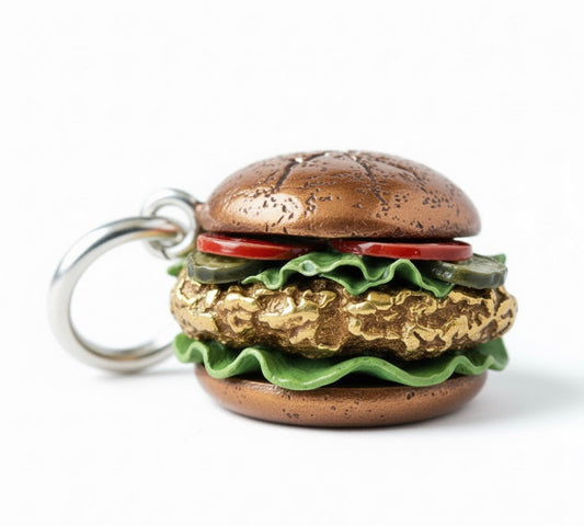 Fried Chicken Sandwich Charm