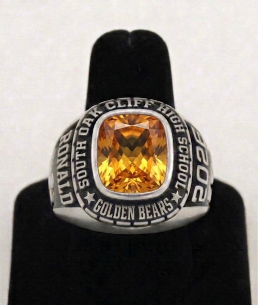 Men’s South Oak Cliff Square Golden Bears Class Ring