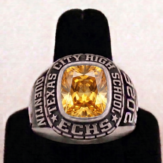 Texas City ECHS Men's Square Class Ring
