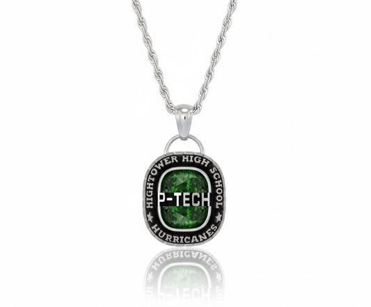 P-Tech Mascot Birthstone Class Necklace