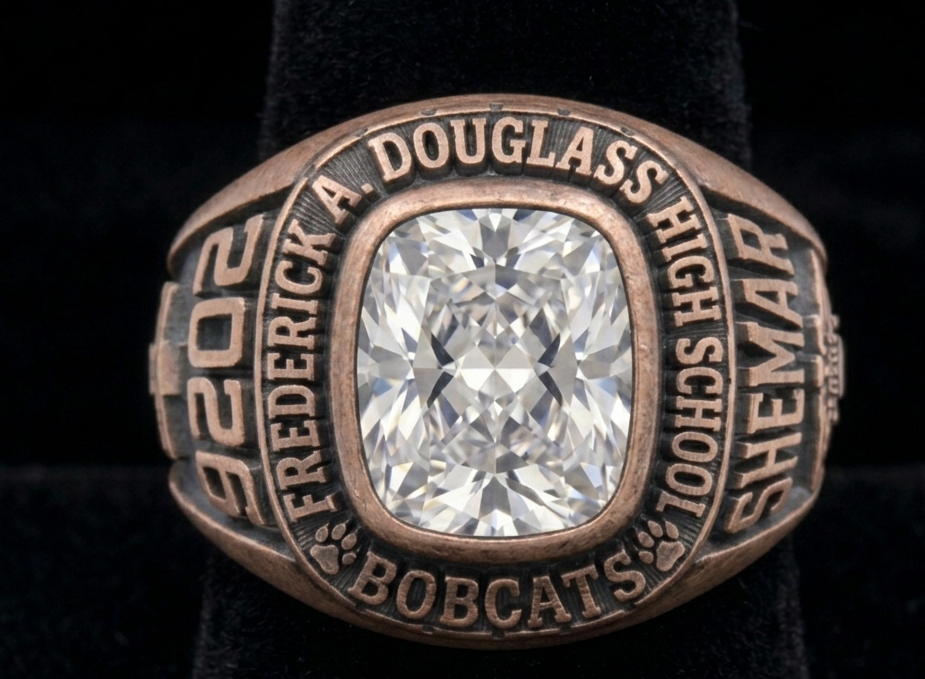 Men's Mascot Square Class Ring