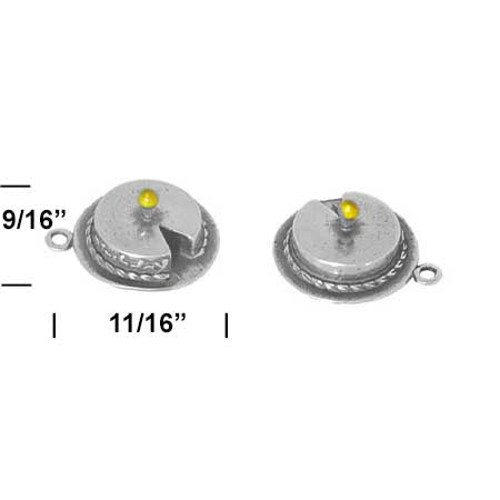 Charm de pastel de cumpleaños esmaltado 