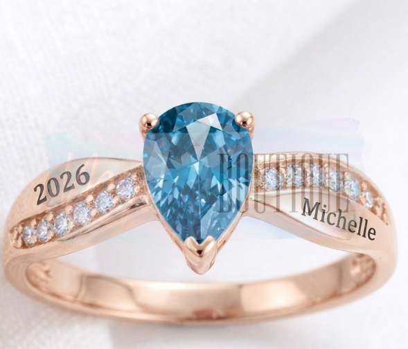 Royal Teardrop Class Ring