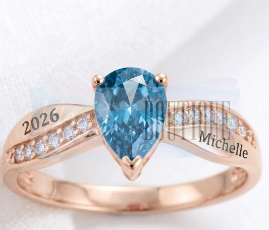 Royal Teardrop Class Ring