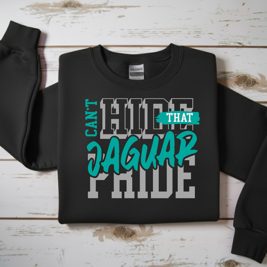 “Hide Jaguar Pride” Crewneck Sweatshirt