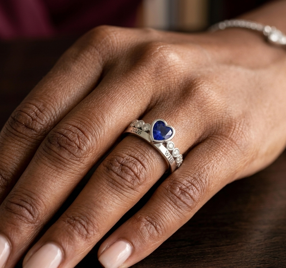 Graduates Crown Class Ring
