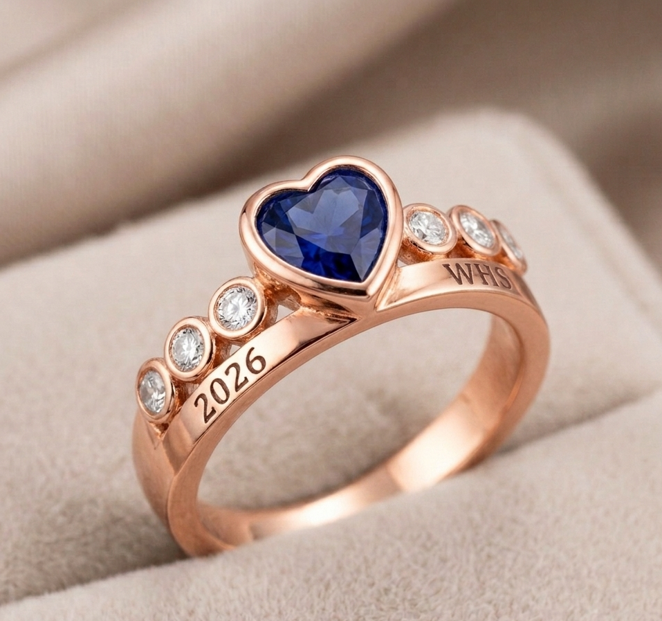 Graduates Crown Class Ring