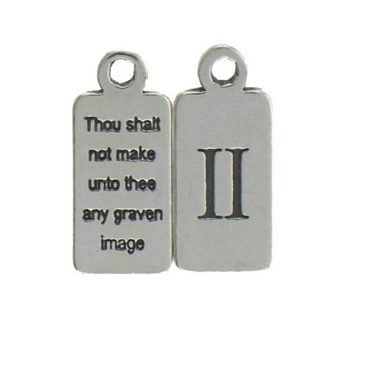 Ten Commandments Charm “II”