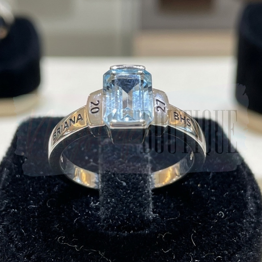 Icon Emerald Grad Ring