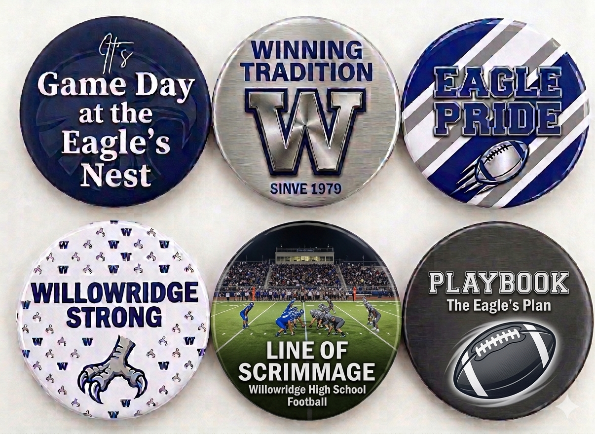 Custom Game Day Buttons