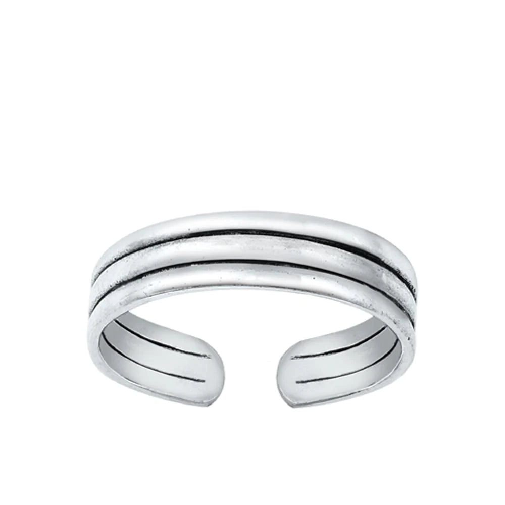 Anillo para el dedo del pie muy pulido