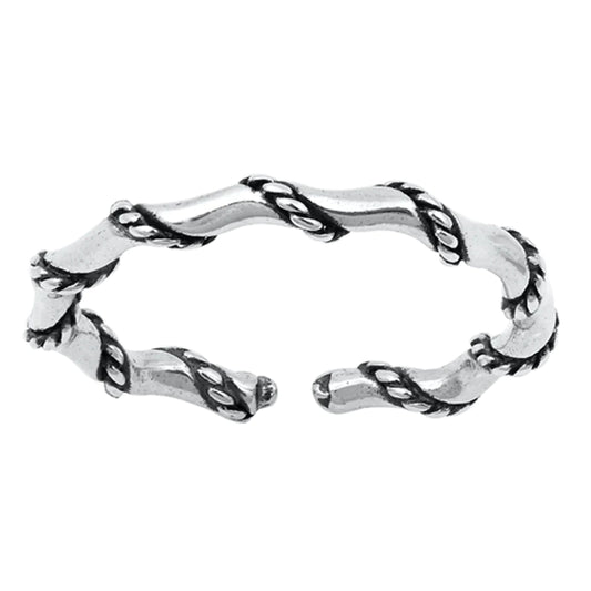 Twisted Rope Toe Ring