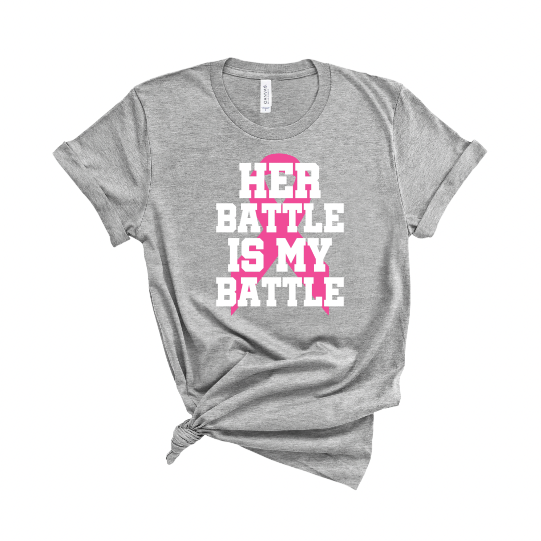 “Her Battle is My Battle” Pink Out Shirt