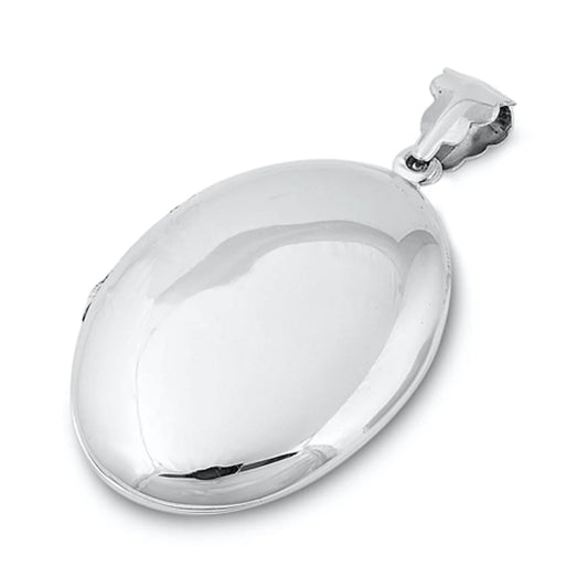 Oval Plain Locket