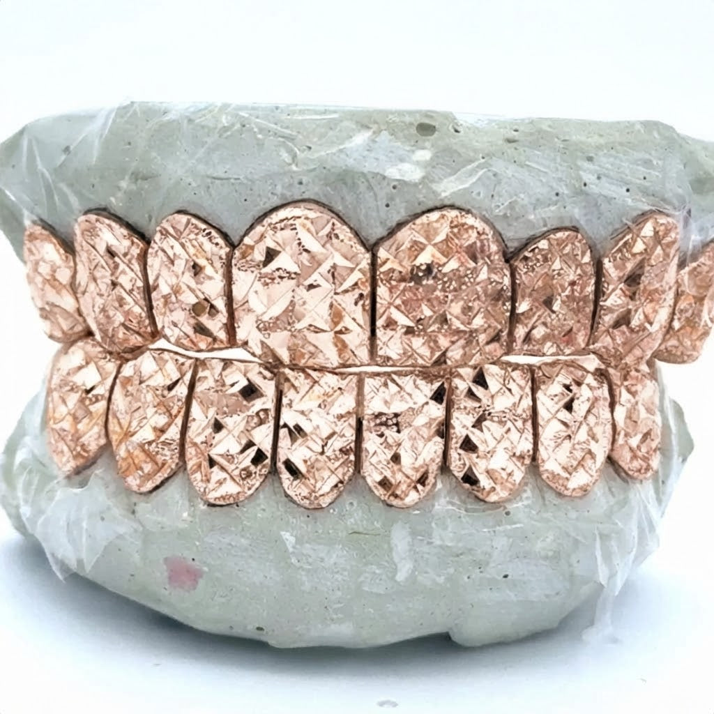 Diamond Dust & Mirror Cut Grillz