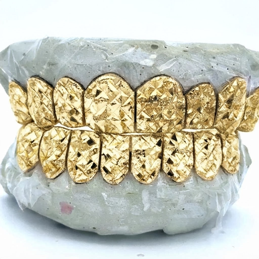 Diamond Dust & Mirror Cut Grillz