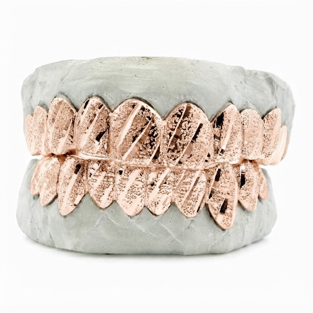 Diamond Dust & Tiger Cut Grillz