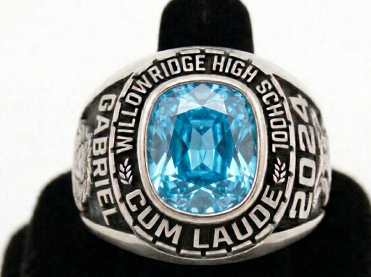 Men’s Traditional Square Academic Honors Class Ring