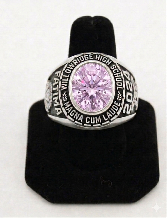Men’s Traditional Oval Academic Honors Class Ring